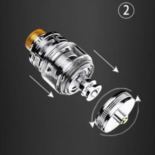 CLEAROMISEUR ZENITH 2 REMPLISSAGE ETAPE 2